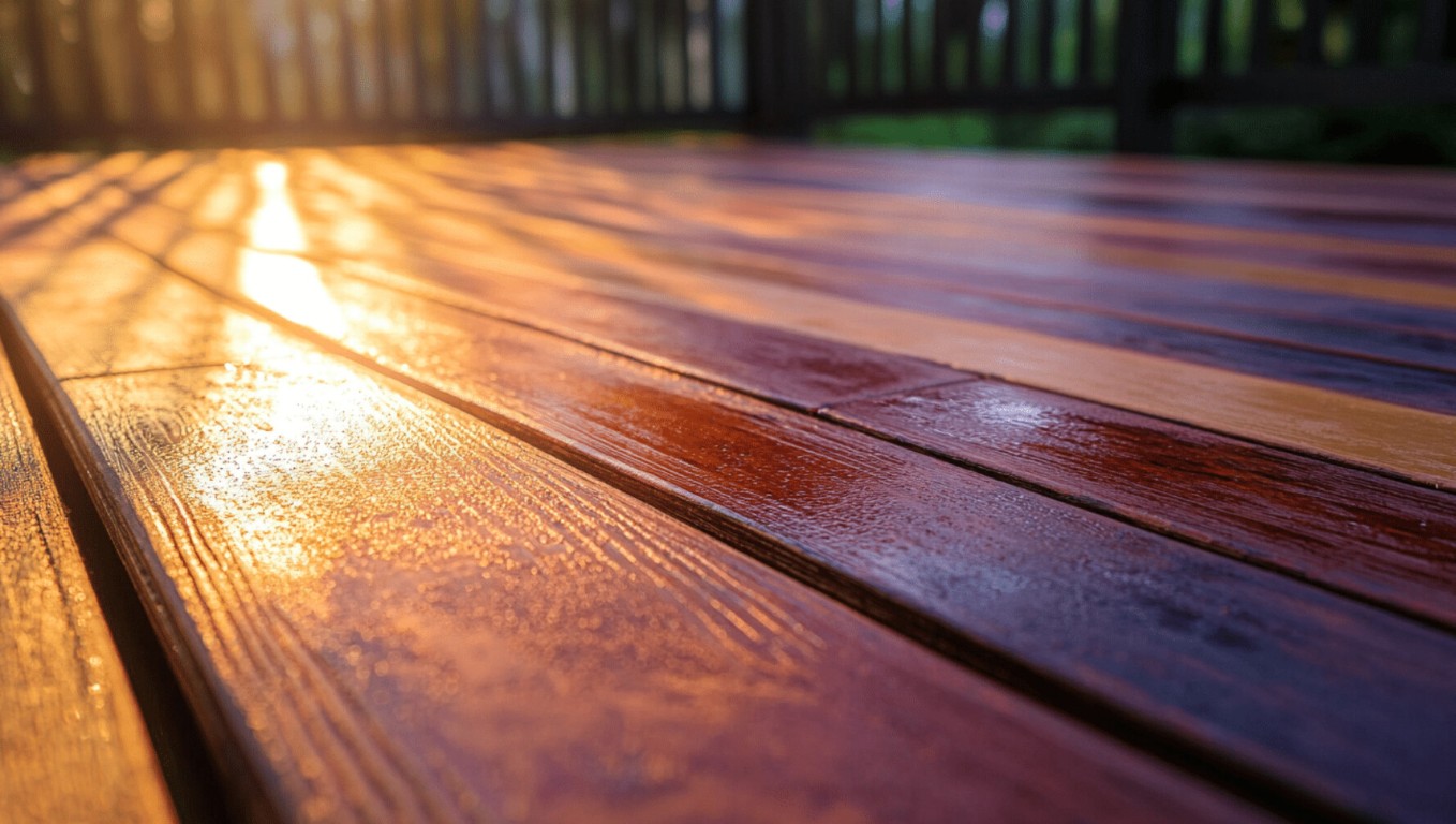 Beautiful wood deck installation in Poinciana, FL